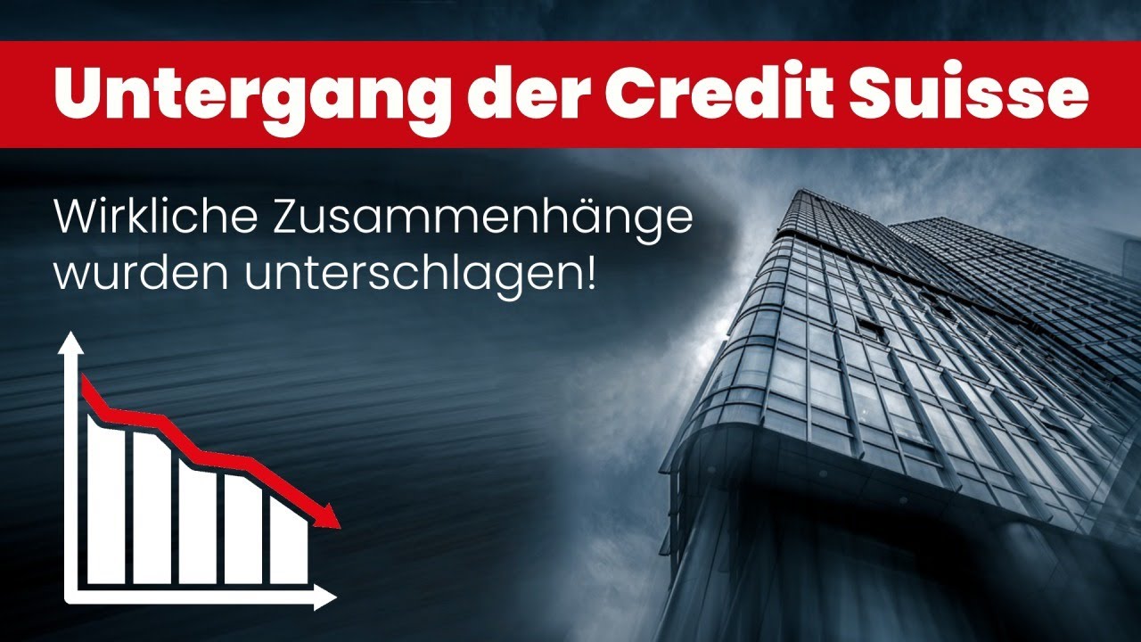 Untergang Der Credit Suisse: Wirkliche Zusammenhänge Wurden ...