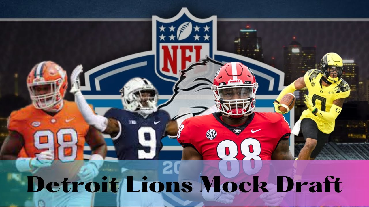 Detroit Lions Mock Draft Full 7 Rounds - YouTube