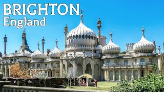 🇬🇧 Brighton walking tour | England, UK | 4K 60fps