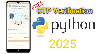 How to send SMS web API using Python | OTP Verification #2025 | first to sms | OTP Verify Messages|