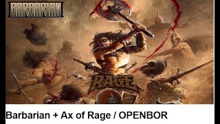 BARBARIAN + AX OF RAGE - ( OPENBOR ) - FULL GAME