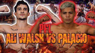 PFL- ALI WALSH VS PALACIO - MMA HIGHLIGHTS