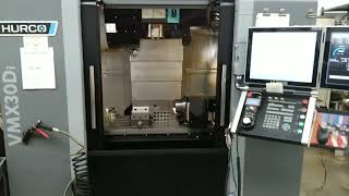 Hurco 4-Axis Model VMX30Di CNC Vertical Machining Center, S/N: S343D1100289AFZCH (2019)