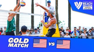 Crabb Tr./Brunner vs. Evans/Budinger - Gold Match Highlights | Haikou 2023 #BeachProTour