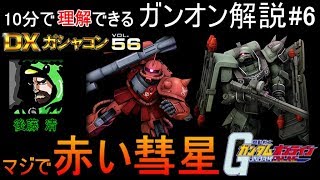 『ガンオン』シャア専用ザクⅡ(ORIGIN)＆ギラ･ズール(キュアロン機)【機動戦士ガンダムオンライン】