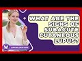 What Are The Signs Of Subacute Cutaneous Lupus? - Lupus Wellness Guide