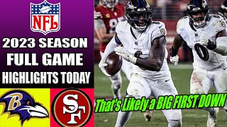 Ravens vs 49ers [FULL HIGHLIGHTS TODAY] WEEK 16 12/25/2023 | NFL HighLights TODA