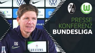 "Mannschaft ist fit" | PK mit Oliver Glasner vor SC Freiburg - VfL Wolfsburg | Bundesliga