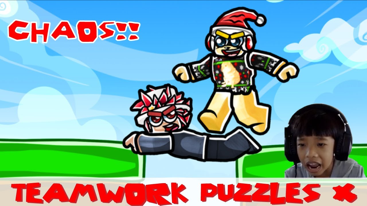 Roblox Teamwork Puzzles 3 Player Bikin Ngakak!! - YouTube