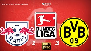 RB Leipzig vs Dortmund | Bundesliga 2020/21 | 9-1-2021 | Fifa 21 |