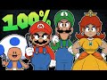 We 100% Super Mario Bros. Wonder. It was painful.