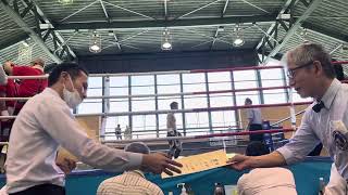 ボクシング　全日本西部新人王決定戦　スーパーバンタム級　向井光vs岡田武友　入場