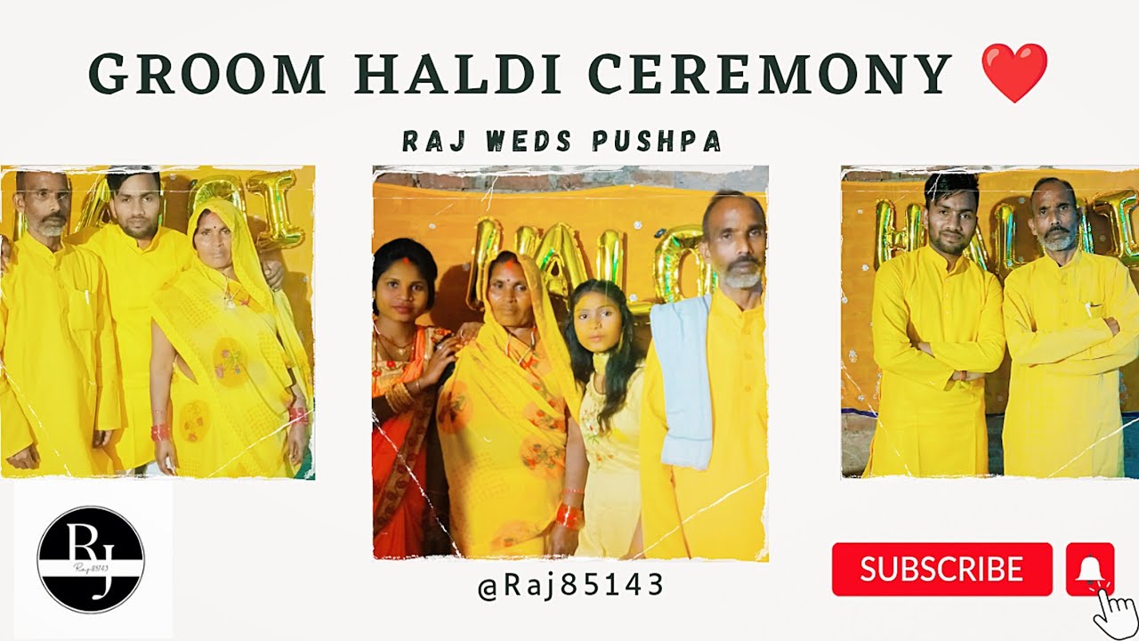 Simple And Best Haldi Ceremony 2023 | Haldi Rasam | Indian Wedding ...