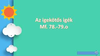 Az igekötős igék Mf. 78. 79 oldal @AnettSzabo