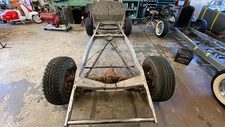 32 Ford Rebuild Part 6. Installing 36 Ford Wishbones to a Factory K Member