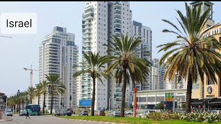 Holon City. Virtual Walking. Israel