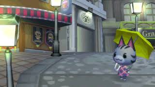 1 Hour Animal Crossing City Folk City ALL Hourly \u0026 Weather Tunes | City Square Song Animal Crossing