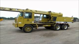 1998 Gradall XL4100 mobile hydraulic excavator for sale | sold at auction September 11, 2012