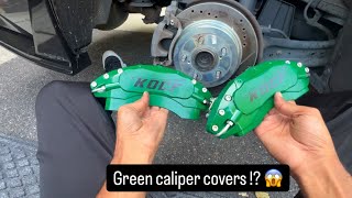 How to Install KOCF Caliper Covers w/Electronic Parking Brakes 2018-2024 Camrys