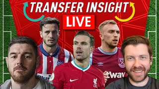 Jarrod Bowen Linked, Hendo’s Contract & Niguez Bid | Liverpool Transfer Insight LIVE with Neil Jones