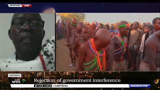 Initiation | Rejection of government interference - Mpumelelo Makapela