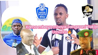 🔥Kuruyu 5🔥DERBY Yashyushye🏮LIVE Jangwani WA Apr fc Yishongoye kuri Wasili  Asubije Muvunyi Paul