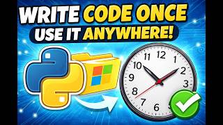 Stop Copy-Pasting Code! Use Python Functions Anywhere 🔥
