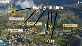 All Locations of the six magazines In *NEW* BR Map KRAI