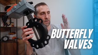 Can you Control Water through a Coil with a Butterfly Valve? Maybe