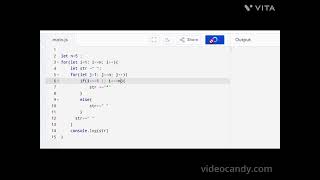 Star Pattern Printing in JavaScript | Simple & Easy Tutorial
