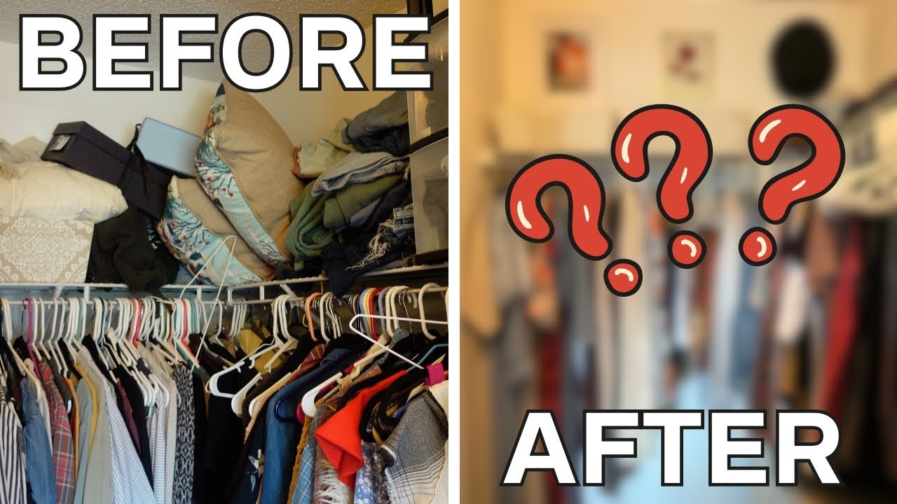Extreme Closet Declutter Organization Youtube