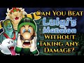 Can You Beat Luigi's Mansion Without Taking Any Damage?