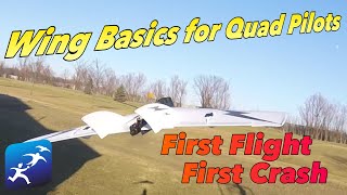 Wing basics for quadcopter pilots. First look at the SonicModell Carbon Fiber Racing Wing