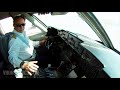 iran air b747 200 full flight ika ist cockpit video flightdeck action