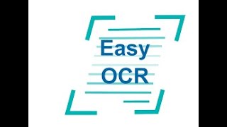 EasyOCR with python in 3 minutes