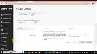 How to enroll yourself into a course