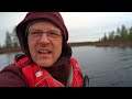 packrafting a small creek in sweden lapland mrs packraft