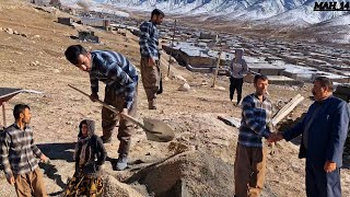 Yusuf's happiness with Razia's pregnancy, preparing the roof of the house