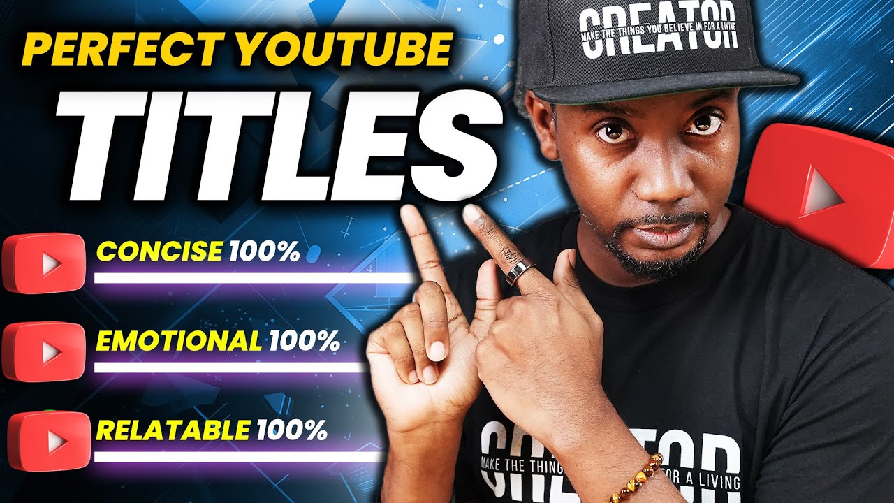 How To Find Perfect Youtube Titles And Topics Free Workshop Youtube