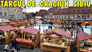 am vizitat Târgul de Crăciun din Sibiu ❤ Multe tarabe  cu bunătăți și lucruri făcute manual - 2024