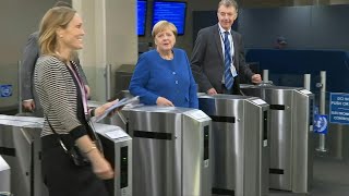 Merkel, Johnson, Tusk and other leaders arrive at UN ahead of Climate Summit | AFP