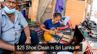 $25 Shoe Clean in Sri Lanka 🇱🇰