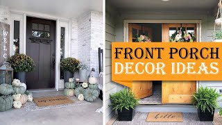 40+ Best Delightful Small Front Porch Decorating Ideas