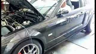 Dyno of 07 Mustang Roushcharged