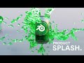 Product Render Liquid Splash Blender 3D