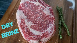 HOW TO DRY BRINE STEAK || And reverse sear Tomahawk Steak on the Pit Boss KC Combo
