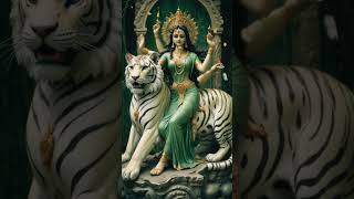 దుర్గాదేవి శక్తి | Powerful Durga Sloka for Strength \u0026 Protection | Lares Studios #shortsmusic