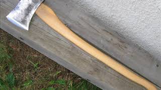 The Axe is Back: Restoring an Old True Temper