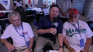 BOS@MIA: Marlins honor World War II veterans