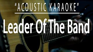 Leader of the band - Dan Fogelberg (Acoustic karaoke)